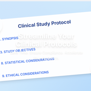 Protocol ProKit™: Instant Clinical Study Protocols
